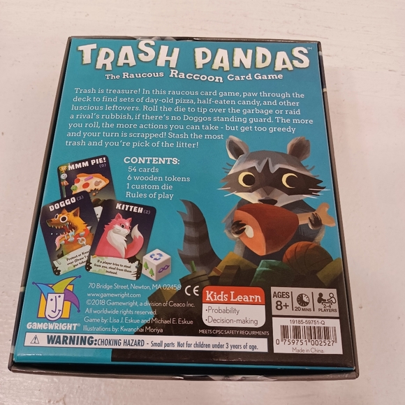 Game Trash Panda card game - Picture 3 of 3